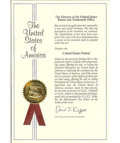 Anmeldung Design Patent USA