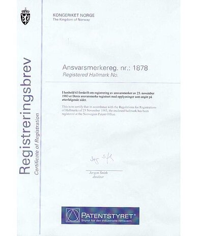 Markenanmeldung Norwegen