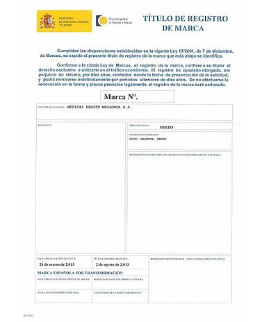 Widerspruch gegen eine Marke in Spanien