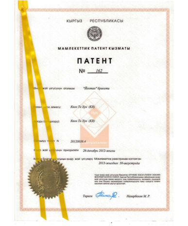 Anmeldung Design Kirgistan 