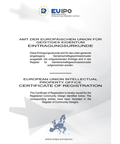 Anmeldung Design EU