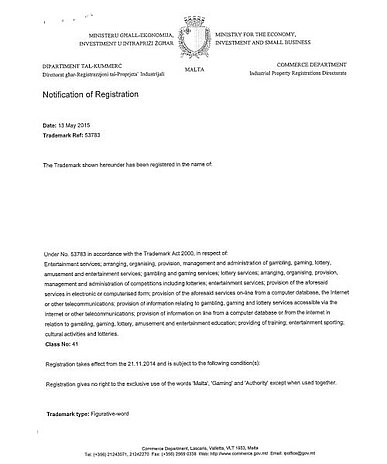 Markenverlängerung Malta