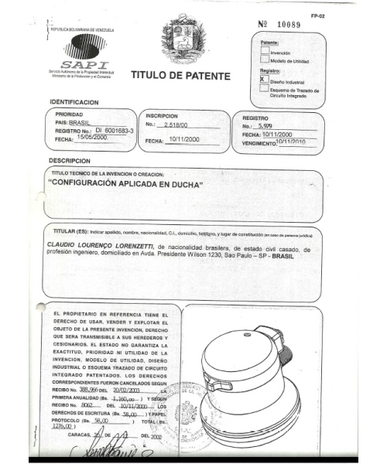 Verlängerung Design in Venezuela