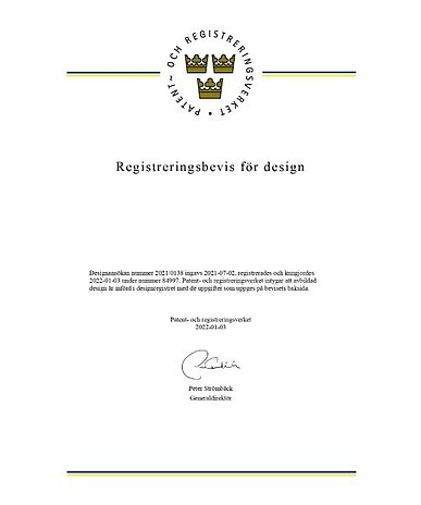 Anmeldung Design Schweden