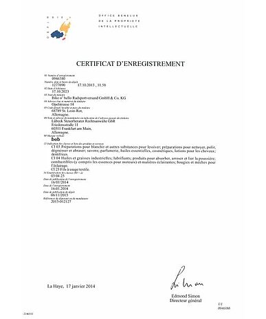 Markenverlängerung Benelux