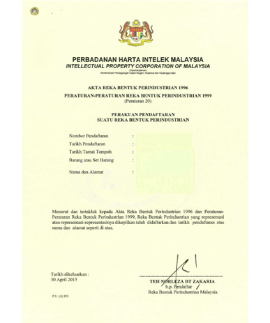 Verlängerung Design Malaysia