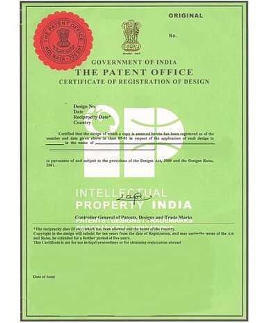 Verlängerung Design Indien