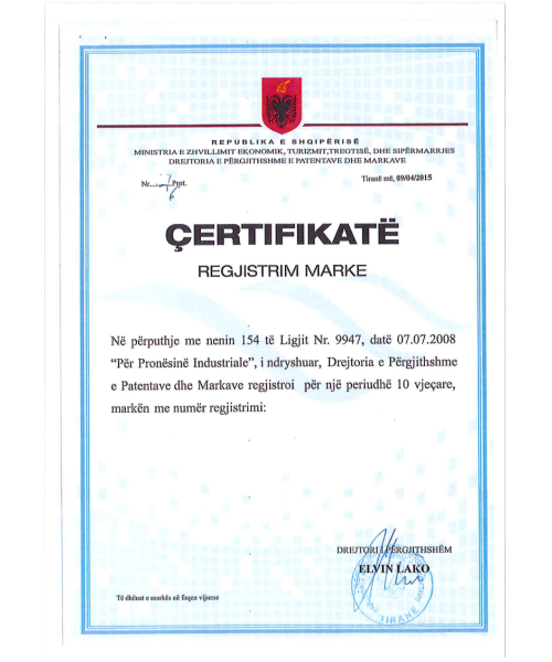 Trademark Registration Albania