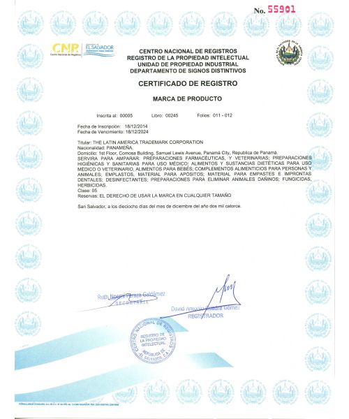 Trademark Registration El Salvador