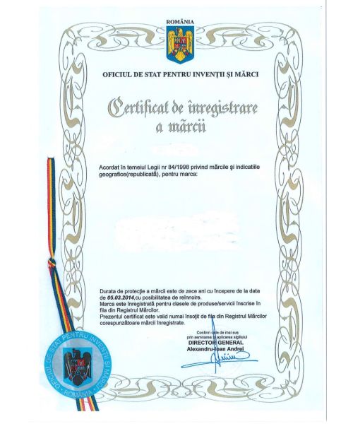 Trademark Registration Romania