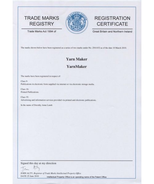 Trademark Registration United Kingdom