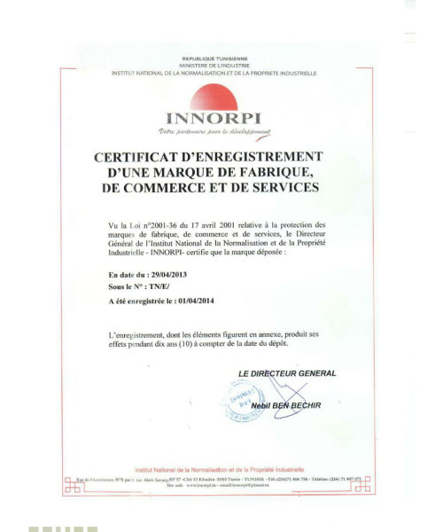 Trademark Registration Tunisia