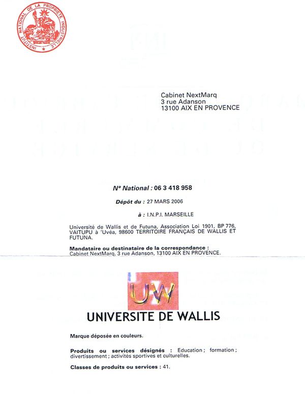 Trademark Registration France - Liesegang