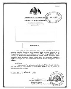 Legal representative for trademark in Dominica