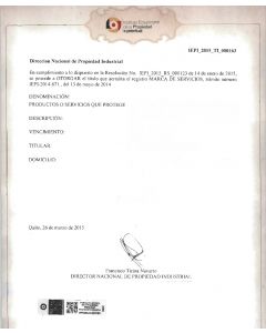 Legal representative for trademark in Ecuador