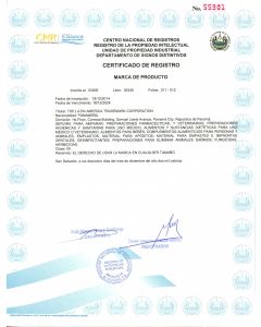 Change of contact details of registered owner of a trademark in El Salvador