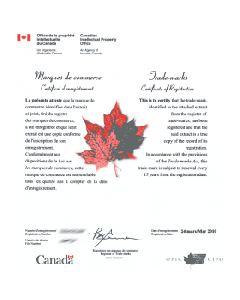 Legal representative for trademark in Canada