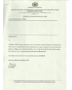 Legal representative for trademark in Mauritius 