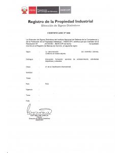 Legal representative for trademark in Peru 