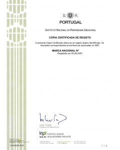 Change of trademark owner Portugal