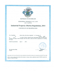 Change of contact details of registered owner of a trademark in Seychelles