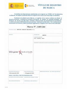 Change of contact details of registered owner of a trademark in Spain