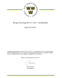 Change of contact details of registered owner of a trademark in Sweden