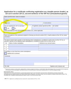VAT Registration Germany